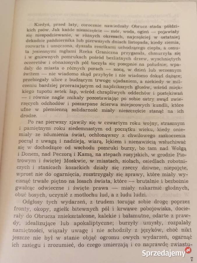 Łowcy psów Ryszard Adamów 1989