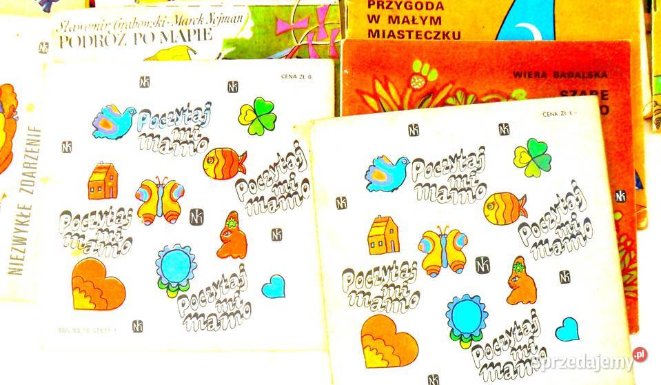 Z PRL Poczytaj mi Mamo seria Z Wiewiórką Książki dla dzieci Biała Podlaska