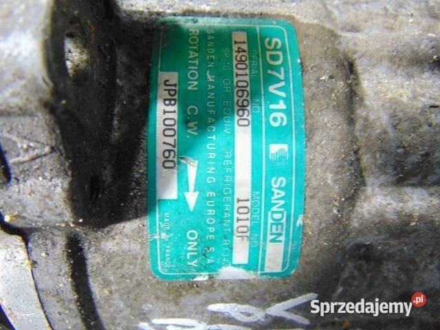 SPRĘŻARKA KLIMATYZACJI ROVER 200 400 JPB100760 osobowe