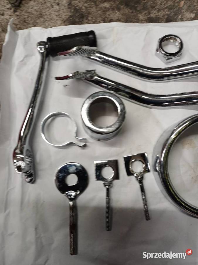 Jawa350 jawka mustang pancerka chromy Gródek