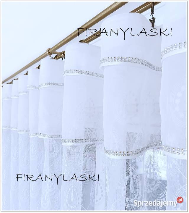 Firana 400x175 Firany do pokoju salonu gipiura Radom