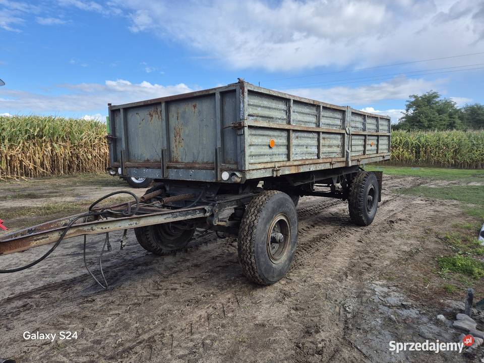 Przyczepa IFA HL HW 8011 wywrotka wielkopolskie Stara Kaźmierka