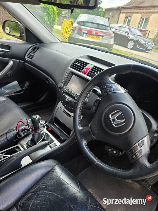 Dwie Hondy Accord i Civic Częstochowa