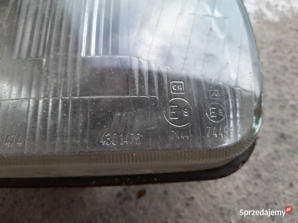 Fiat 126p lampa przednia reflektor FSM Zelmot Lampy przednie Krotoszyn sprzedam