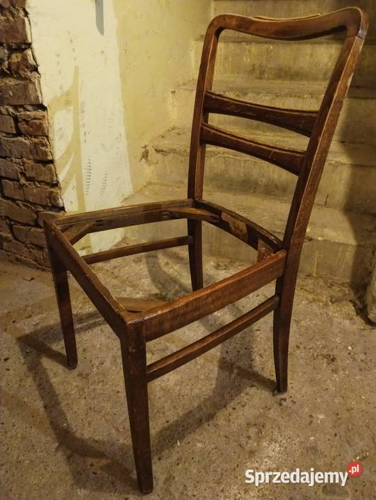 Krzesło gięte z okresu międzywojennego lata 3040 Kraków