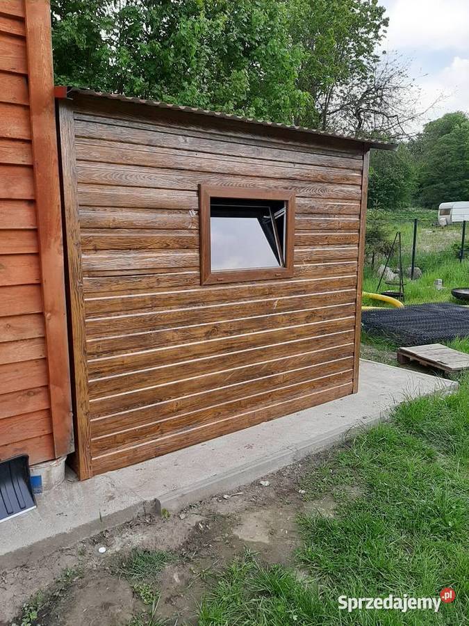 Garaż Blaszany Schowek na Narzędzia Wiatka Krosno