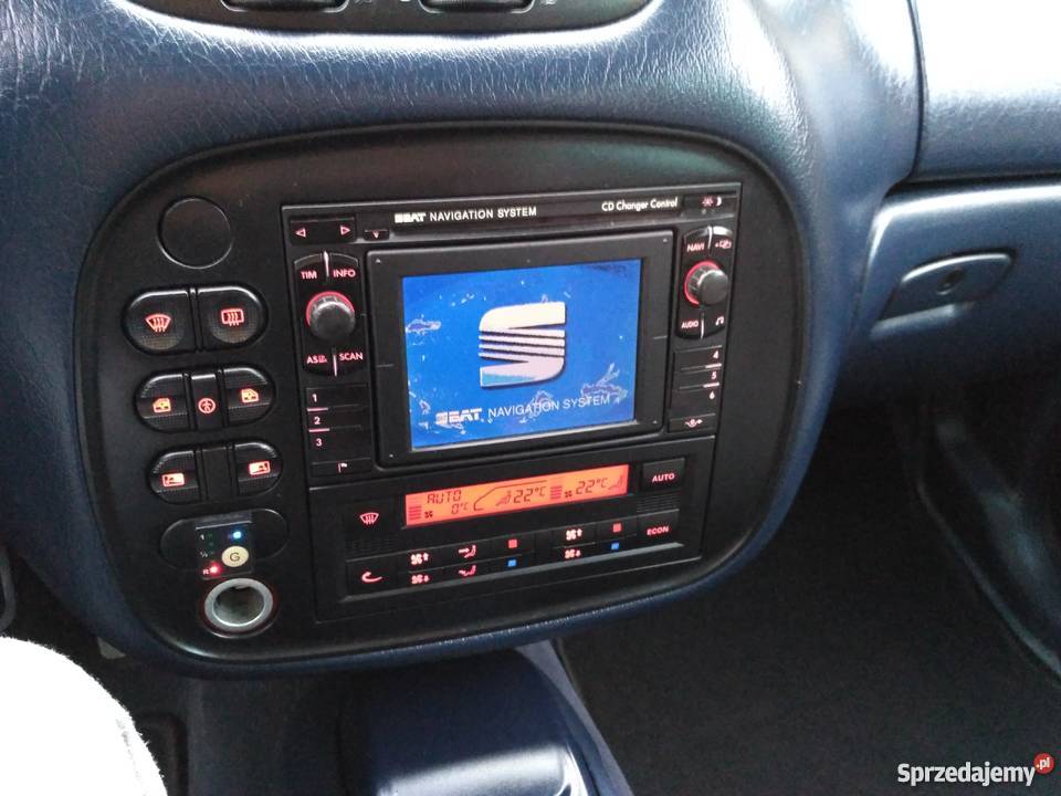 Seat Alhambra 2000 r 18 T Benzyna Gaz komputer pokładowy