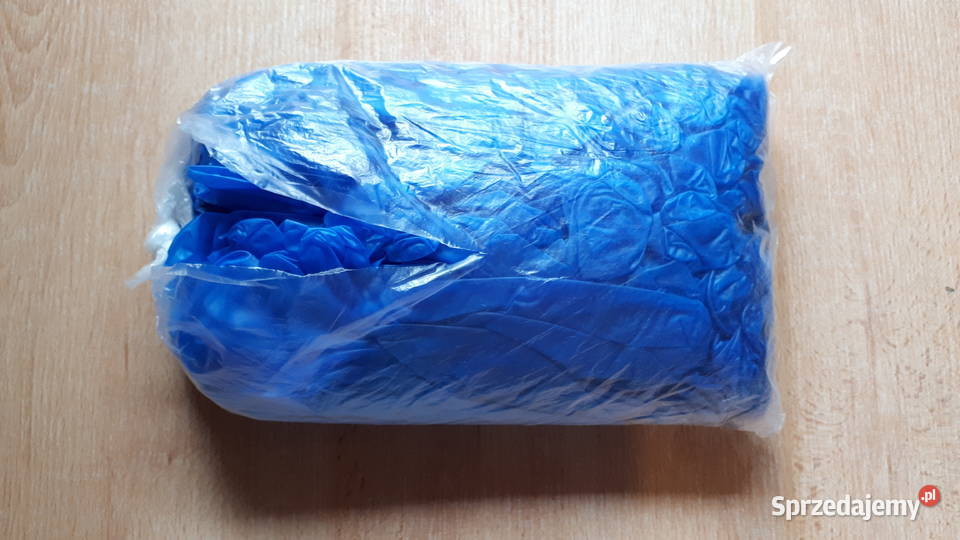 Rękawiczki nitrylowe bezpudrowe niebieskie L śląskie Rybnik