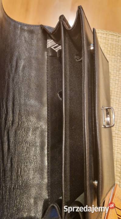 SASZETKA męska ANDREA z naturalnej skóry Do ręki  Lublin