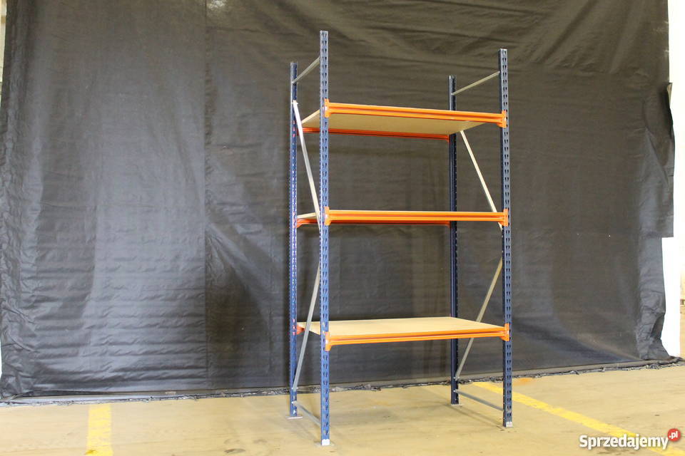 Regał magazynowy półkowyRegały półkowe Mecalux śląskie Zabrze sprzedam