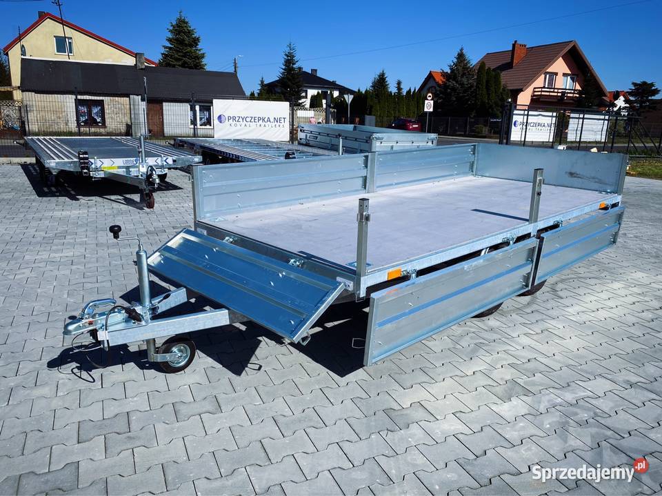 Mocna przyczepa lekka CARRO DELTA D3515 2w1 sprzedam