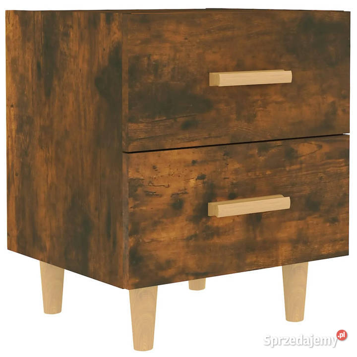 Szafka nocna przydymiony dąb 40x35x475 WM817285 Warszawa