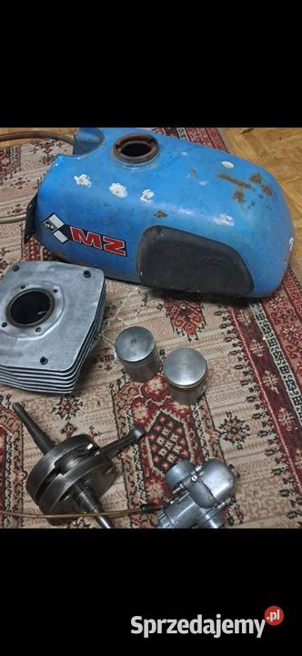 Cześci mz es 250 cylinder wał bak Silniki małopolskie Bełdno