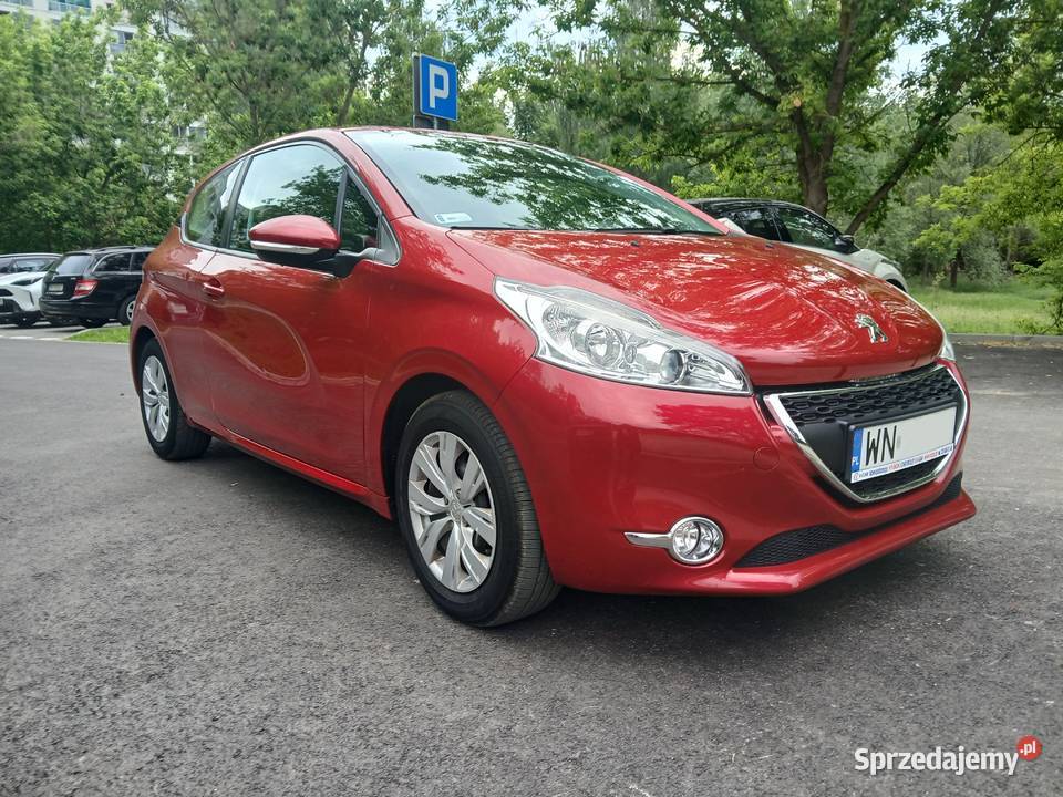 Peugeot 208 3D Salon 1 Właściciel Nowy Rozrząd gniazdo AUX Warszawa sprzedam