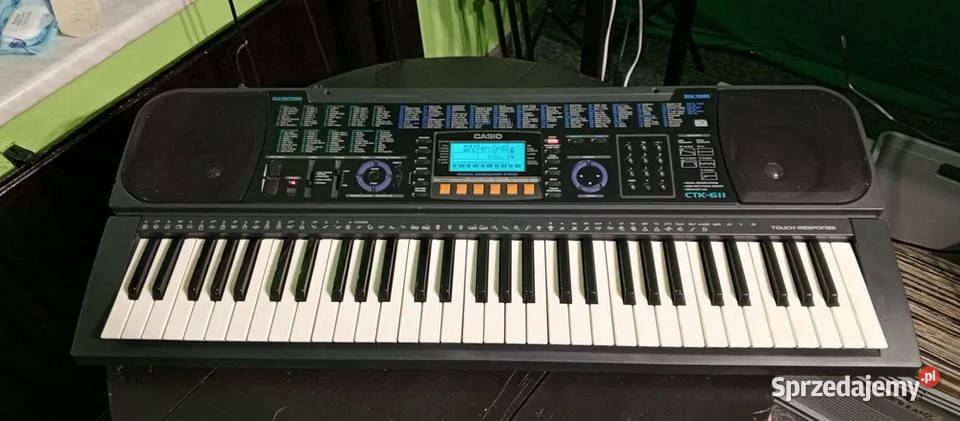 Keyboard Casio CTK 611 Syntezator dolnośląskie Legnica
