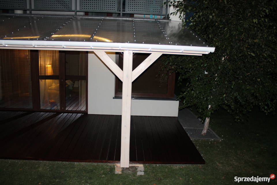 WIATA PRZYŚCIENNA Zadaszenie taras Pergola Łuków