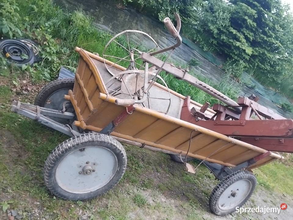 Woz konny kon Łęka