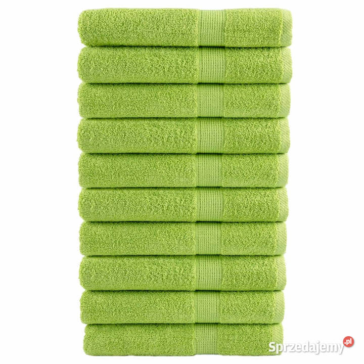 Ręczniki premium SOLUND 10 zielone 80x200 600 g Warszawa