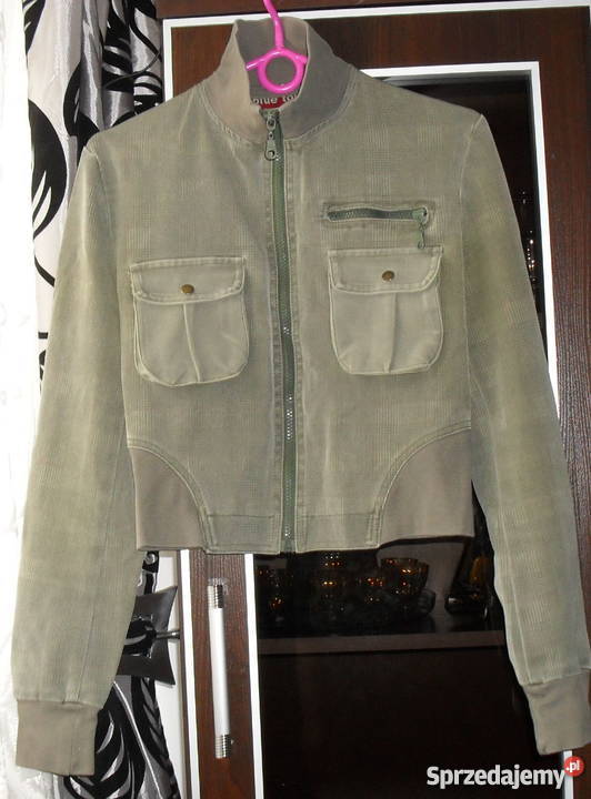 KRÓTKA KURTKA W KOLORZE KHAKI R 38 łódzkie Łódź