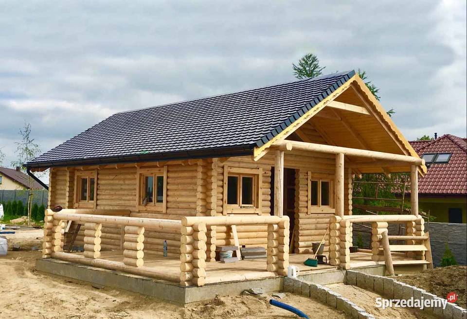 DREWNIANY DOMEK LETNISKOWY Z TARASEM Z BALI 180 Rzeszów