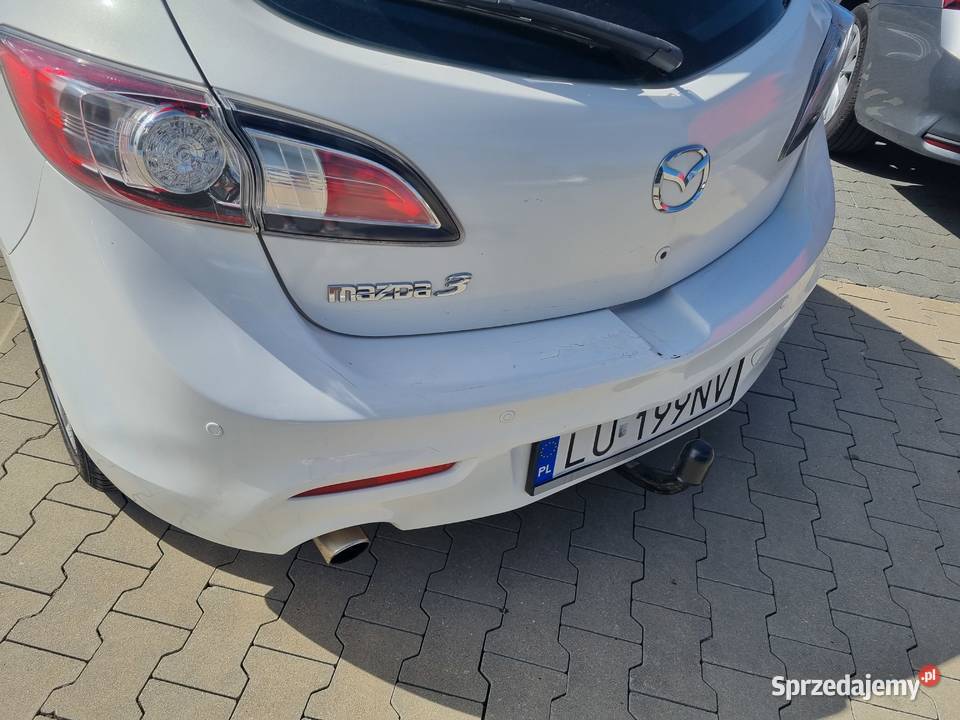 Mazda 3 Biała Perła nieuszkodzony Lublin