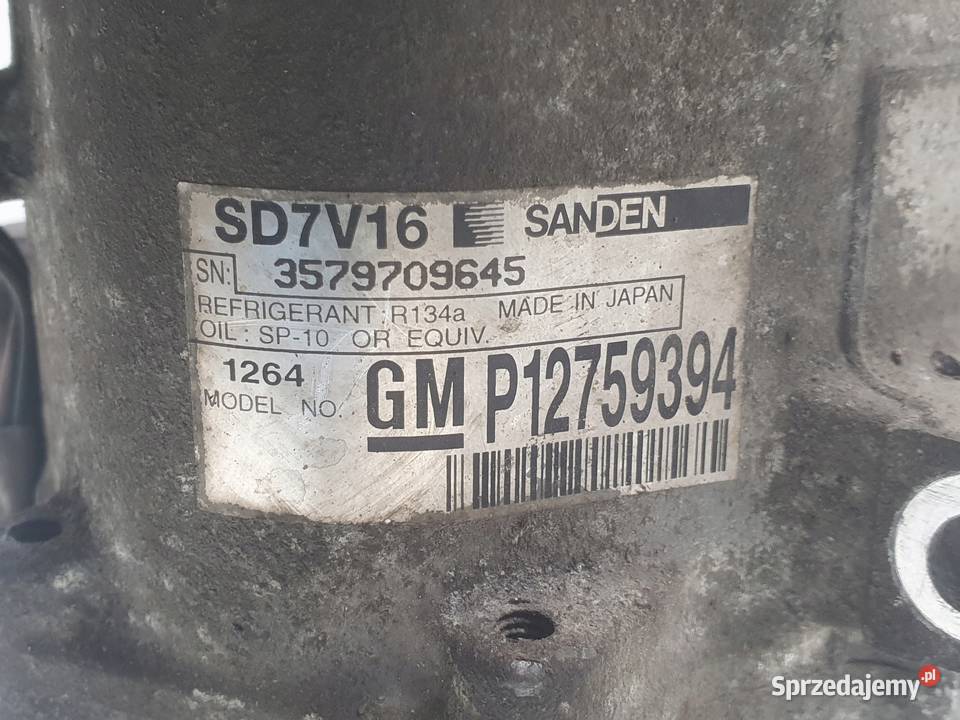 SPRĘŻARKA KLIMATYZACJI Saab 93 93 II 20 T pompa Chełm