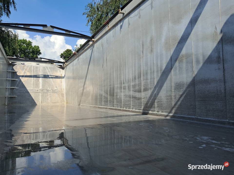 Naczepa wywrotka aluminiowa GRAS 43m3 15roczna wywrotki Lublin