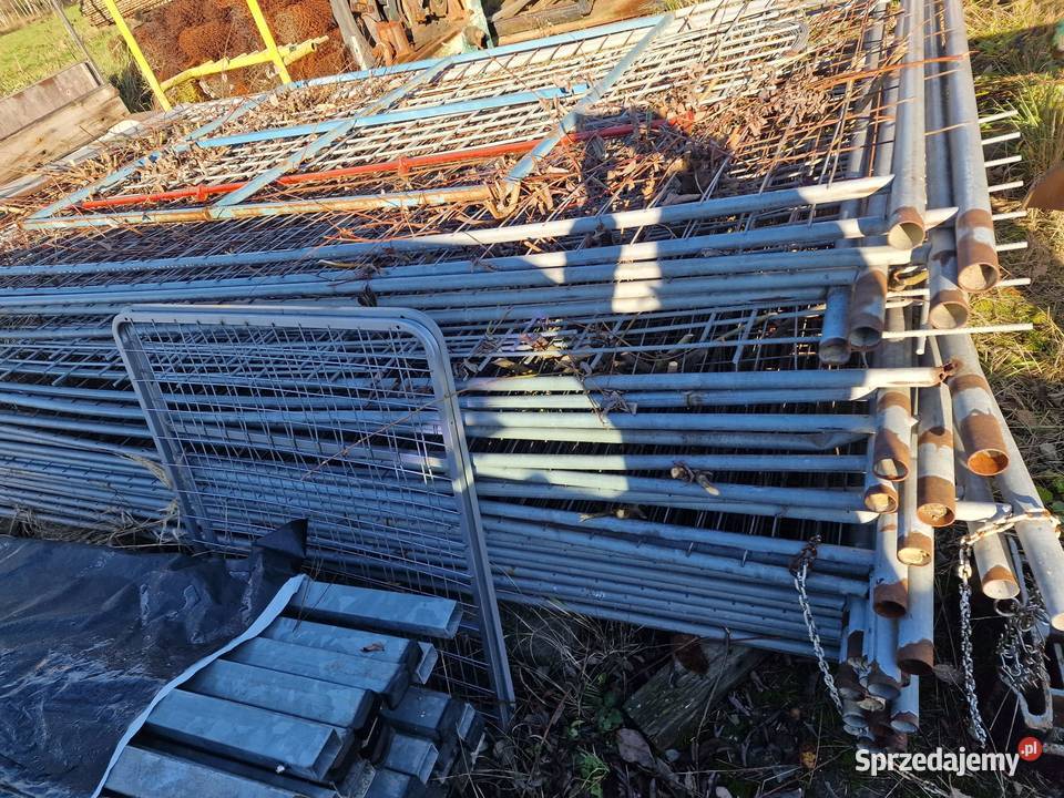 tymczasowe ogrodzenie budowlane podkarpackie Krosno sprzedam