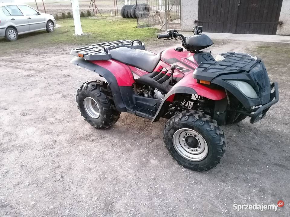 Quad Linhay 330 napęd 2x4 4x4 homologacja hak 5000km kujawsko-pomorskie