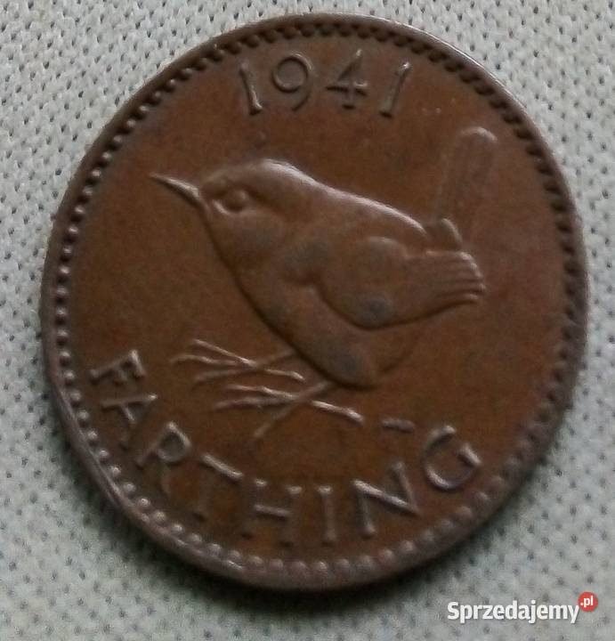 WIELKA BRYTANIAFARTHING1941 r 2PTAK