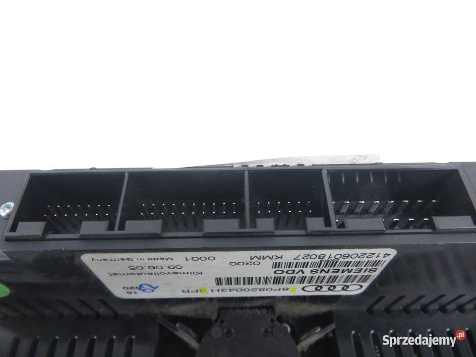 KLIMATRONIK AUDI A3 8P1 8P0820043H