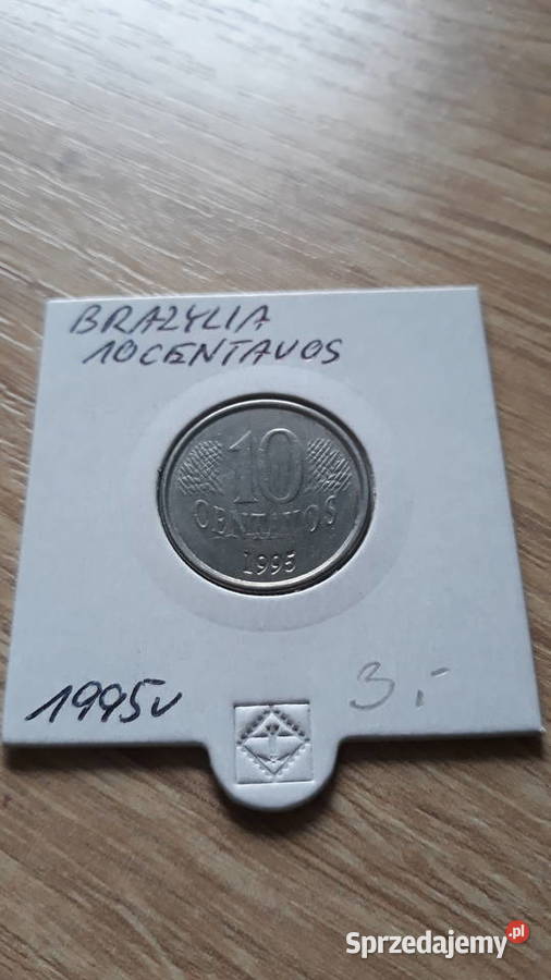 10 Centavos Brazylia 1995 1996 r wielkopolskie Konin