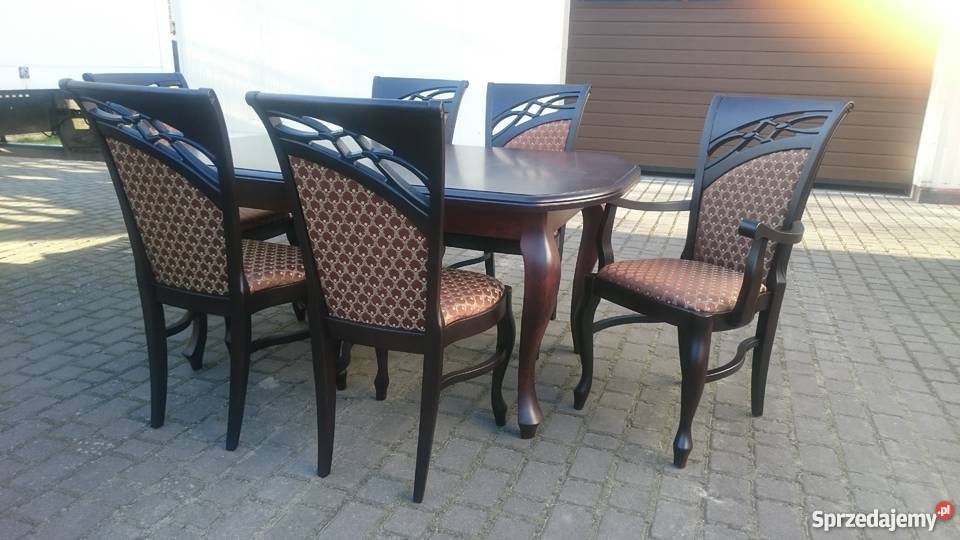 Krzesło eleganckie stylowe tapicerowane do Chojnice