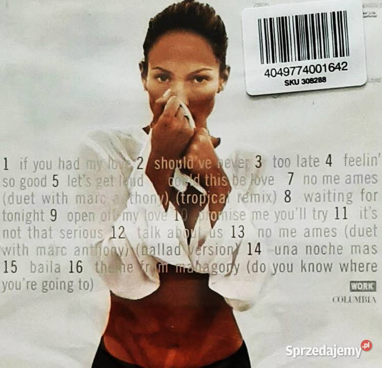 Album CD JENNIFER LOPEZ On The 6 Cd Płyty i kasety Poznań