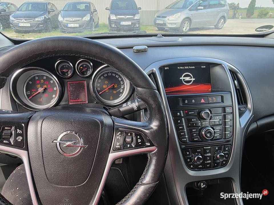 Opel Astra J 16 Cdti 2015 Klima Grzane fotele wielofunkcyjna kierownica Płock
