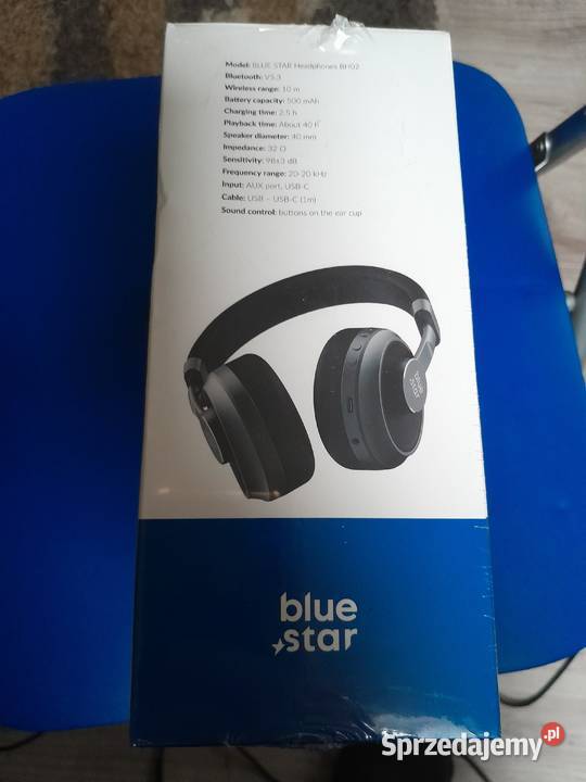 Słuchawki bezprzewodowe marki Blue Star model sprzedam