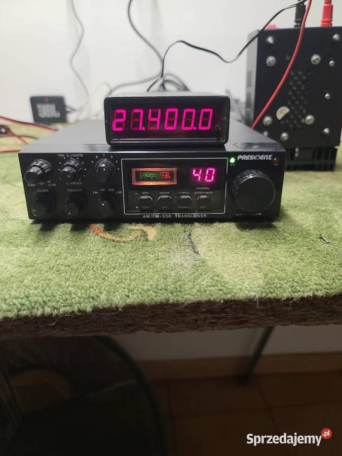 CB radio Jackson 6x40 SSB częstotliwościomierz Wężyska