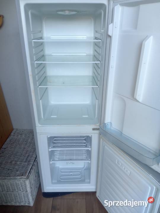 Lodówka z zamrazarką Amica INOX Świdnik