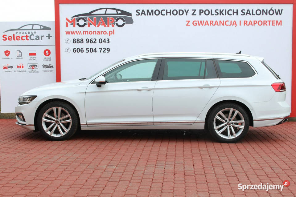 Volkswagen Passat ELEGANCE 20 TDI DSG Salon biały kujawsko-pomorskie Włocławek