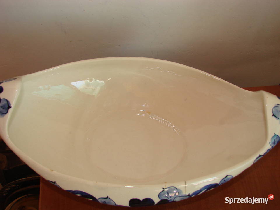 Włocławek fajansowa łódka do ikebany sprzedam