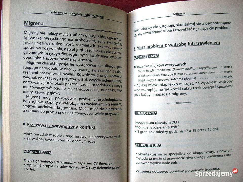 Aromaterapia na stres J P Willem książka polska Siedlce