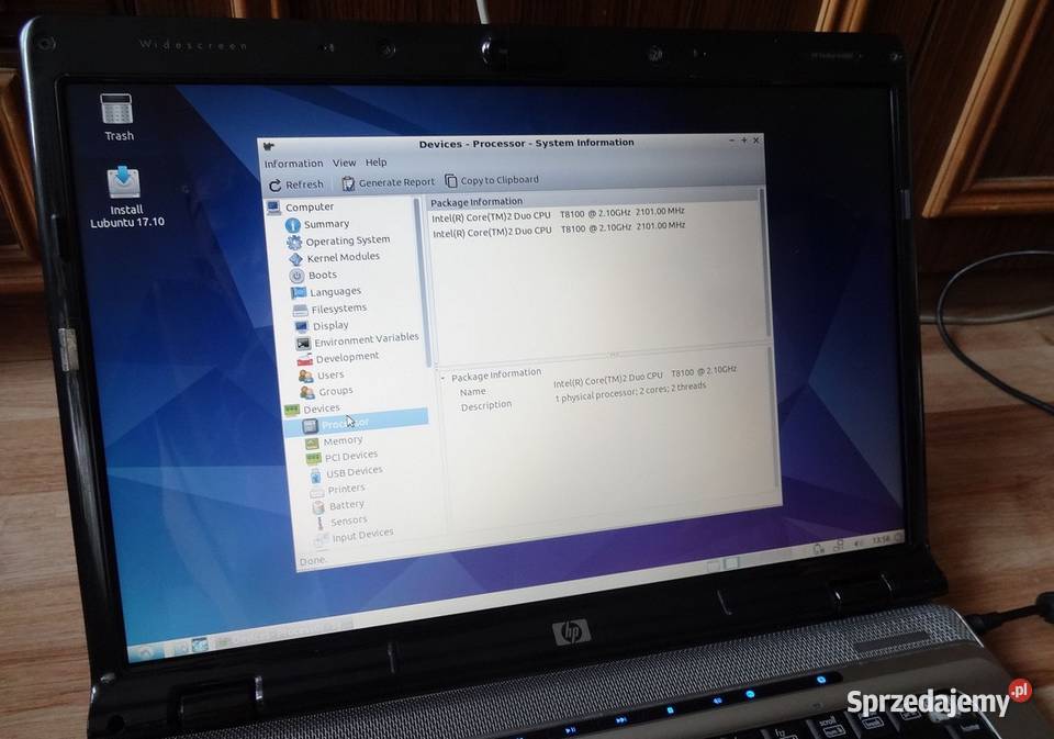 Laptop HP Pavilion dv6600 bez hd pamięci dvd Szczecin