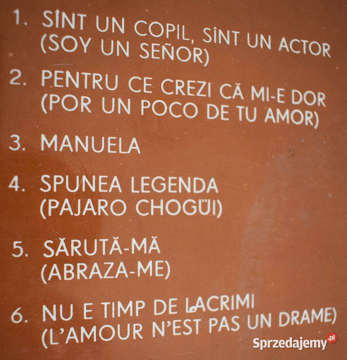 Doryń Anastasiu płyta winylowa z roku 1982 kujawsko-pomorskie Chełmno