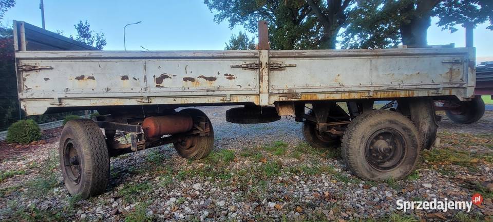 Przyczepa hw60 wielkopolskie Huta Szklana