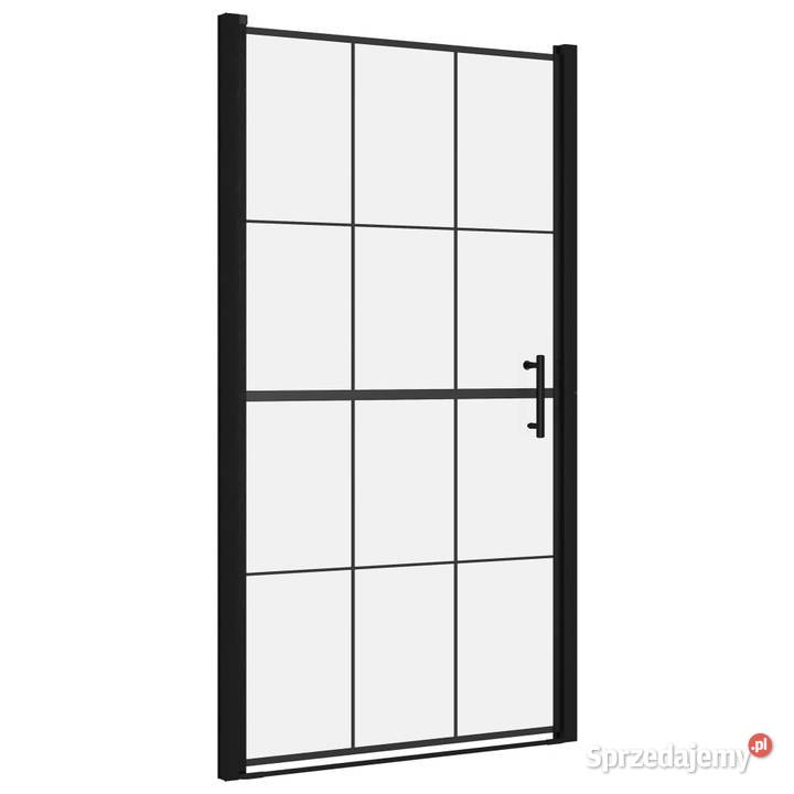 vidaXL Drzwi prysznicowe hartowane szkło 100x178 mazowieckie