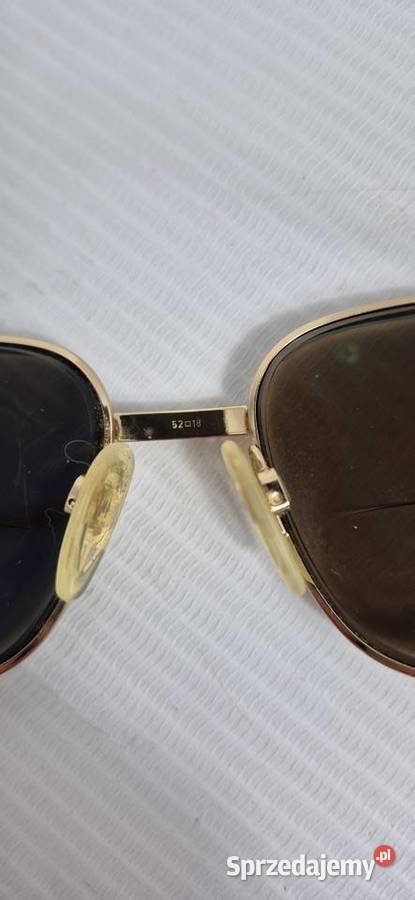 Okulary LUXOTTICA KLIX 2 Vintage Italy Pozłacane lubelskie Biłgoraj