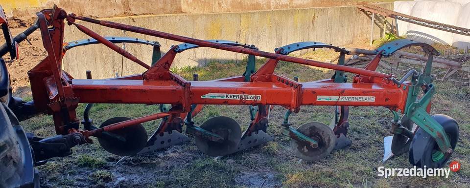 Pług Kverneland 4 skiby 16 na resorze podlaskie Suwałki sprzedam