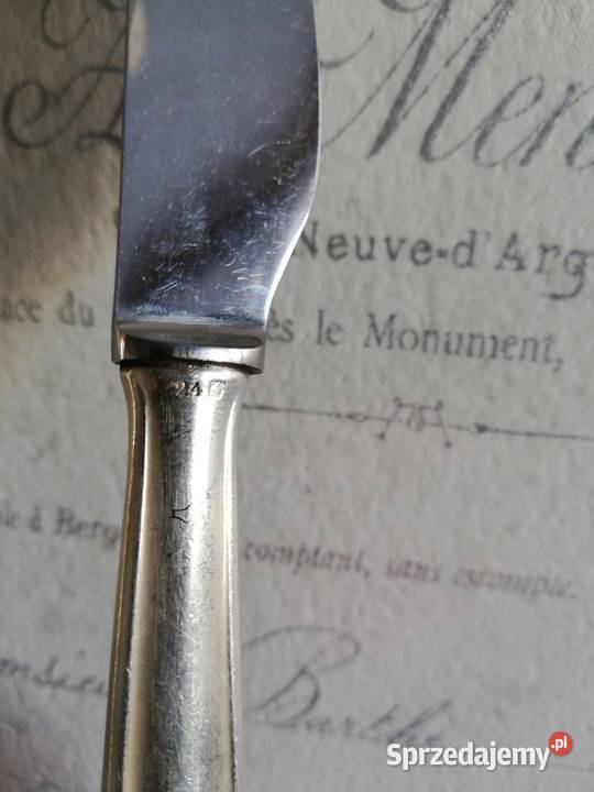 Stare srebrne sztućce wielkopolskie Września sprzedam