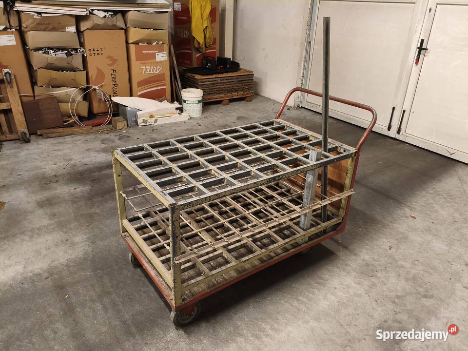 Wózek stojak na wzmocnienia do produkcji okien Tarnów sprzedam