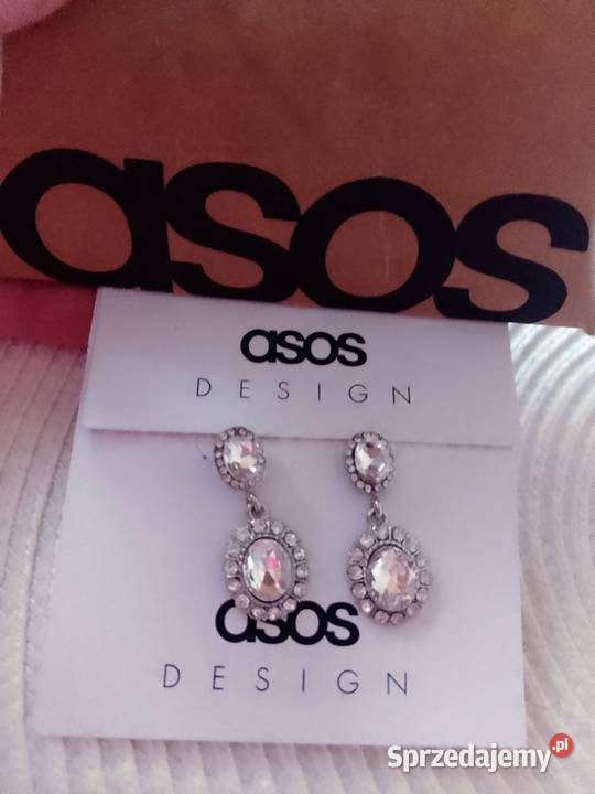 ASOS Bogato zdobione kolczyki z Londynu NOWE sprzedam